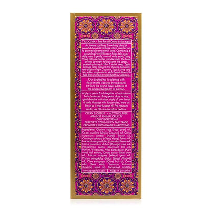 SPA CEYLON Sleep Intense Calming Body Massage Serum for Restful Body Ritual | Organic Massage Serum | Ayurveda