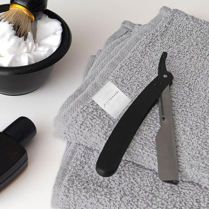 Hand Towels (Pack of 24) Grey Economy Salon Towels - 100% Cotton Spa Towel – 16 x 26 Inches Highly Absorbable, Facial Gym Towel, Hair Towels Face Towel Bulk