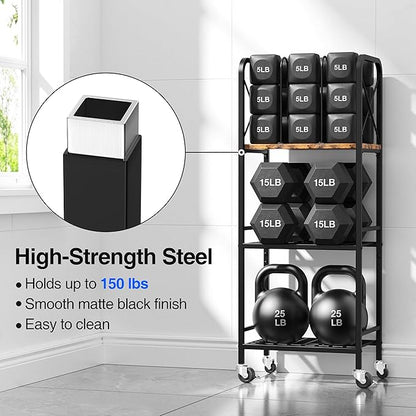 niffgaff 3-Tier Movable Towel Rack, Free-Standing Towel Holder with M-Shaped Detachable Dividers, for Bathroom, Pool
