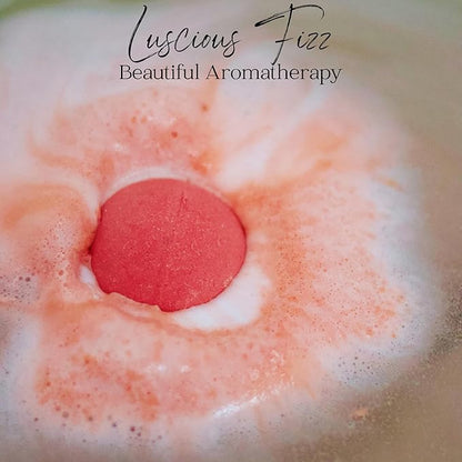 EvolutionUSA Refresh Bath Bombs for Women, 9 Lush Bath Bombs Mini Sized, Luxurious Womens Gift for Mother's Day, Easter, Birthday or Self Care, Relaxing Bathbombs Kids & Womens, Bath Fun