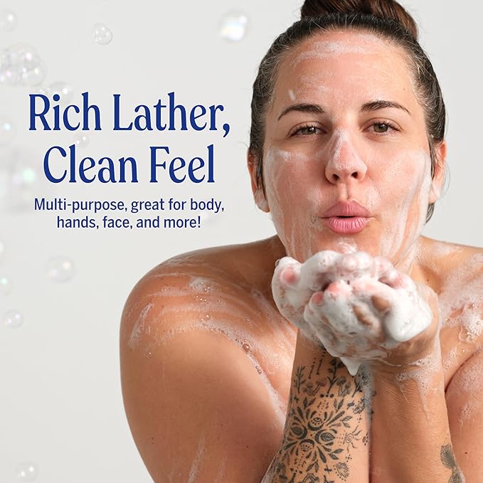 Dr. Bronner's Magic Soap - Pure-Castile Liquid Soap (Eucalyptus, 32 ounce, 2-Pack) -Regenerative Organic Certified Oils, 18-in-1 Uses: Body, Hair, Laundry, Pets & Dishes, Concentrated, Vegan, Non-GMO