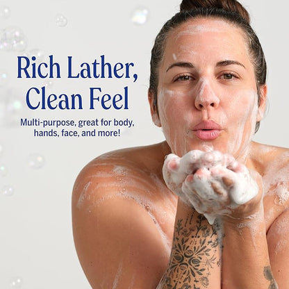 Dr. Bronner's Pure-Castile Magic Liquid Soap (Citrus, 16 Ounce, 2-Pack)- Made with Regenerative Organic Certified Oils, 18-in1 Uses: Face, Hair, Hand & Body Soap, Laundry, Pets- Concentrated, Vegan