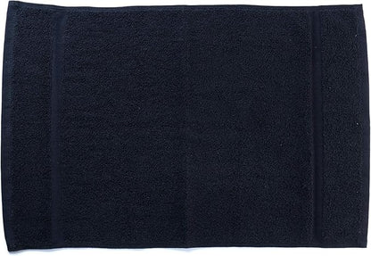 Simpli-Magic Cotton Hand Towels, 16"x27", Black, Not Bleach Proof, 12 Count