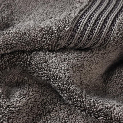 Superior Egyptian Cotton Face Towel/Washcloth Set, Small Towels for Home Bathroom, Master, Guest Bath, Decor Essentials, Quick Dry, Absorbent, Spa, Hotel, Resort, Adult, Kids, Set of 10, Charcoal