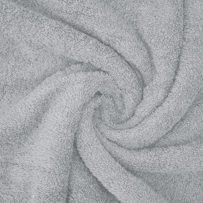 DAN RIVER 2 Pack Luxury Bath Sheets 35x70, 600 GSM, Soft & Quick Dry 100% Ring Spun Cotton Towels Ideal for Hotels, Spas, Gyms & Salons Extra Large, Silver