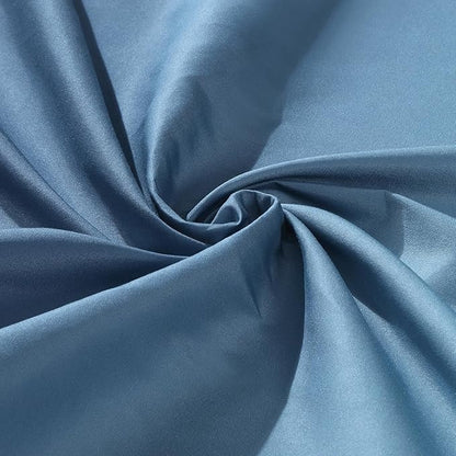 90 Inch Fabric Shower Curtain, Extra Long Blue Ombre Shower Curtains for Bathroom, 72" W x 90" H