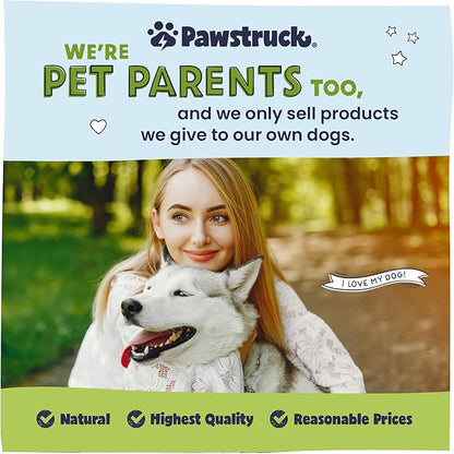 Pawstruck Natural 12” Braided Bully Sticks for Dogs - Tough, Long-Lasting, Rawhide-Free, Low Odor, Healthy Single Ingredient Chew Treat for Aggressive Chewers - 10 Count - Packaging May Vary