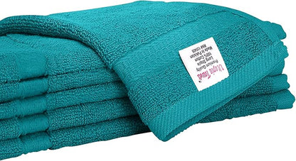 Utopia Towels 12 Pack Premium Wash Cloths Set, 12 by 12 Inches, 100% Cotton Ring Spun, Highly Absorbent and Soft Feel Essential Washcloths for Bathroom, Spa, Gym, and Face, Burgundy