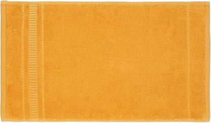 Melissa Linen 8 Piece Towel Set - 2 Bath, 2 Hand, 4 Fingertip Towels - 100% Turkish Cotton, Absorbent, Quick Dry, Durable and Soft - Yellow