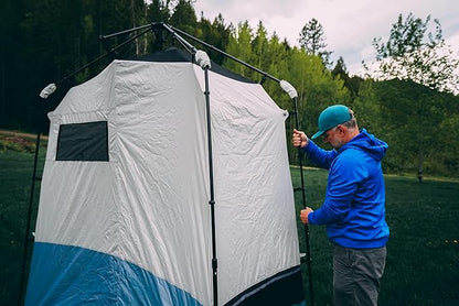 Caddis Rapid Privacy Shelter 1/2-Rooms, Camping Shower & Portable Toilet Tent, Privacy Tents for Camping, Pop Up Tent for Showering, Changing or Lavatories, Portable Shower, (by Caddis Sports Inc.)