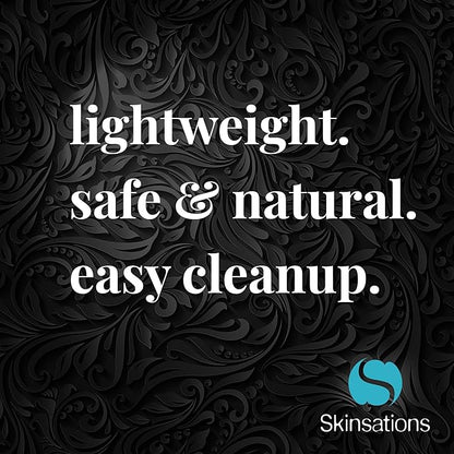 Sweet Vanilla Body & Massage Oil by Skinsations – Lightweight, Non-Greasy Body Oil for Relaxing Home Massage & Moisturized Skin – 8oz