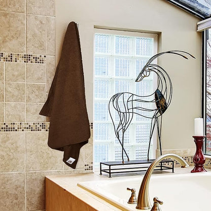 Utopia Towels - Premium Towel Set, Light Brown - 2 Bath Towels, 2 Hand Towels, and 4 Washcloths - 700 GSM Ring Spun Cotton Highly Absorbent Towels for Bathroom, Shower Towel, (8 Pieces)