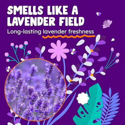 Originally Yellow Plant-Based Hand Soap All Natural Infused with Organic Lavender | Gentle Natural Hand Soap | Pet & Baby-Safe Soap, 16 Fl Oz (3-Pack)