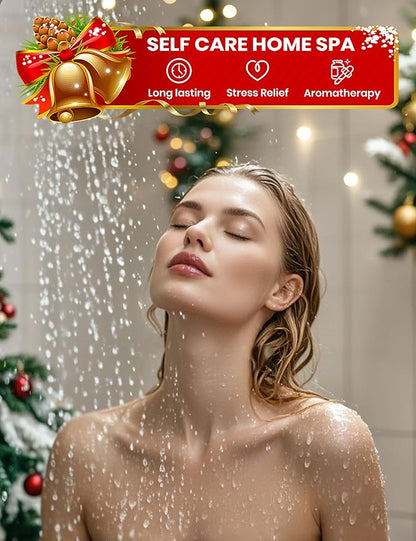 Shower Steamers Aromatherapy - 8 Pack Shower Bombs Christmas Gifts Stocking Stuffers for Women and Men, Stress Relief & Luxury Self Care, Gifts for Women Who Has Everything