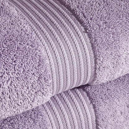 Christy Supreme Hygro 4 Piece Towel Set | Lavender | 100% Luxury Supima Cotton | Ultra Soft | Super Absorbent | 650GSM | 2 Bath Towels 2 Hand Towels