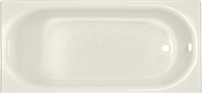 American Standard 2391202.222 Princeton 60 in. x 30 in. Americast Apron-Front Bathtub with Right Hand Drain, Linen
