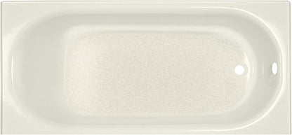American Standard 2391202.222 Princeton 60 in. x 30 in. Americast Apron-Front Bathtub with Right Hand Drain, Linen