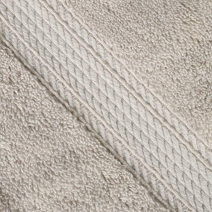 Superior Egyptian Cotton Pile 8 Piece Towel Set, Includes 2 Bath, 2 Hand, 4 Face Towels/Washcloths, Ultra Soft Luxury Towels, Thick Plush Essentials, Guest Bath, Spa, Hotel Bathroom, Stone