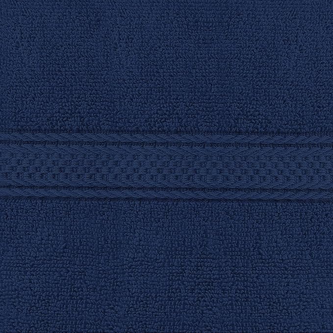 Utopia Towels [6 Pack Premium Hand Towels Set, (16 x 28 inches) 100% Ring Spun Cotton, Ultra Soft and Highly Absorbent 600GSM Towels for Bathroom, Gym, Shower, Hotel, and Spa (Navy Blue)