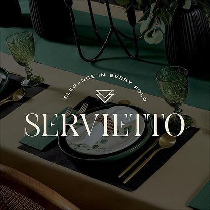 5000-Pack Servietto Disposable Linen-Feel Guest Towels - Disposable Cloth-Like Hand Towels - Soft and Absorbent Paper Napkin for Kitchen, Bathroom, Party, Wedding, Or Event