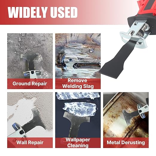 2inch (50mm) HCS reciprocating Saw Blade Saber Shovel Length Cleaning Tool for Removing Tile Grout Glue Gaps, etc.…