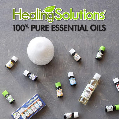 Healing Solutions Sleep Essential Oils 10 ml (0.33 oz) - Organic, Pure, Undiluted - Relaxation Dream Blend for Diffuser, Sleep Aid
