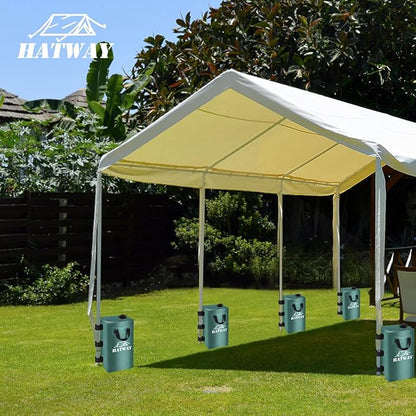 Canopy Weights,176 LBS Water Bag Set of 4 Leg Weights for Pop Up Canopy,Gazebo,Canopies,Tent-4 * 20L-Green