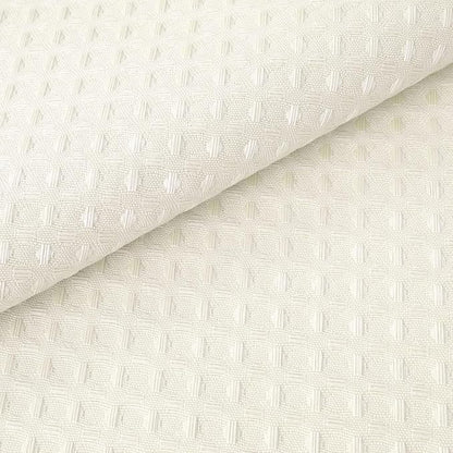River Dream Stall Heavyweight No Hooks Required Dotted Waffle Weave Shower Curtain with Snap in Liner - 36W x 74H,Hotel Grade,Spa Like Bath Curtain,Graphite Cream