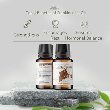 Frankincense Essential Oil - Direct from Madhya Pradesh, India - Pure Essential Oil for Diffusers and Aromatherapy | 100% Pure Therapeutic Grade Natural Aceite de Incienso (22lbs)