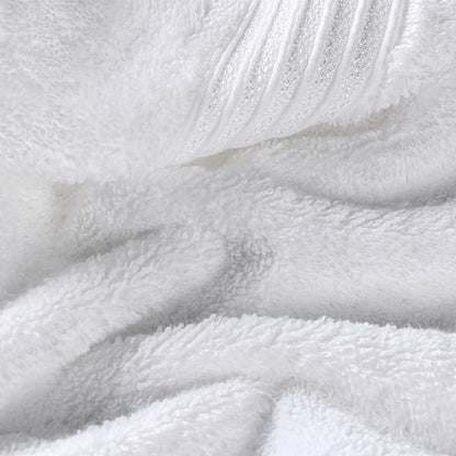 Superior Egyptian Cotton 2-Piece Bath Sheet Towel Set, Oversized Body Towels for Adults and Kids, Large Towel for Bath, Shower, Guest Bathroom, Spa, Gym, Resort, Essentials, Airbnb, White