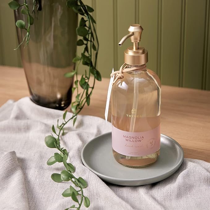 Thymes Hand Wash, Large - Magnolia Willow - 15.0 Fl Oz