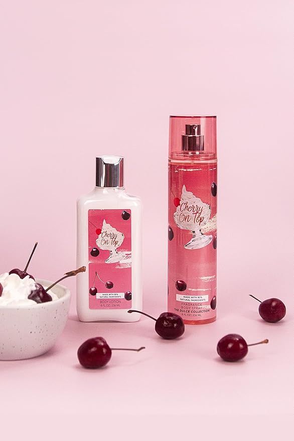 Dulce Collection Body Mist and Lotion Set (Cherry on Top)