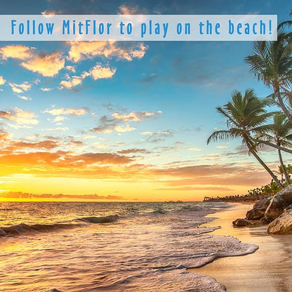 Beach Fragrance Oils, MitFlor Premium Essential Oils for Diffusers for Home, 6x10 ml, Fragrance Oil for Candle Soap Making, Aromatherapy Diffuser Oils Scents, Coastal Linen, Ocean Mist and More
