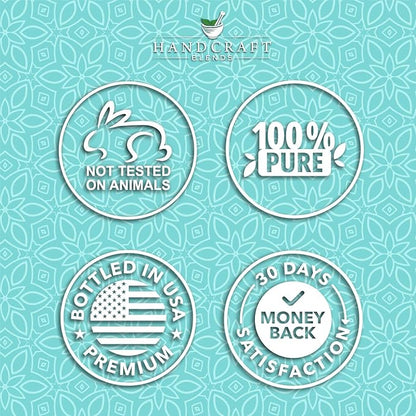 Handcraft Blends Spearmint Essential Oil – Huge 4 Fl Oz – 100% Pure and Natural – Premium Grade Essential Oil for Diffuser and Aromatherapy, Skin, Massage, Candle and Soap Making Fragrance