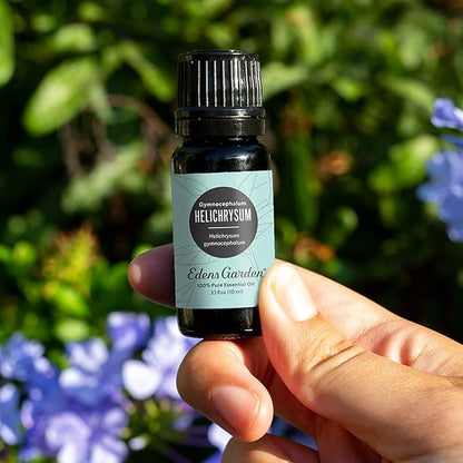 Edens Garden Helichrysum- Gymnocephalum Essential Oil- 100% Pure Premium Grade, Undiluted, Natural, Therapeutic, Aromatherapy, The Best for Diffuser, Skin, Hair, Humidifiers 10 ml (.33 fl oz)