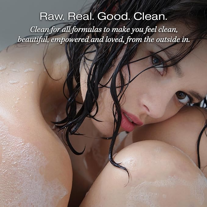 RAW SUGAR Moisture Loving Body Wash - Watermelon + Fresh Mint, Moisturizing & Refreshing Bath & Shower Gel, Sulfate-Free, Paraben-Free & Vegan (Pack of 3)