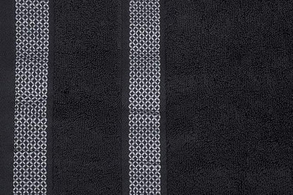 CASA COPENHAGEN Solitaire Towel, 2 Piece Bath Sheet Towel Set- Pine Grey, 600 GSM Designed in Denmark Made of Soft Egyptian Cotton for Bathroom, Kitchen & Shower