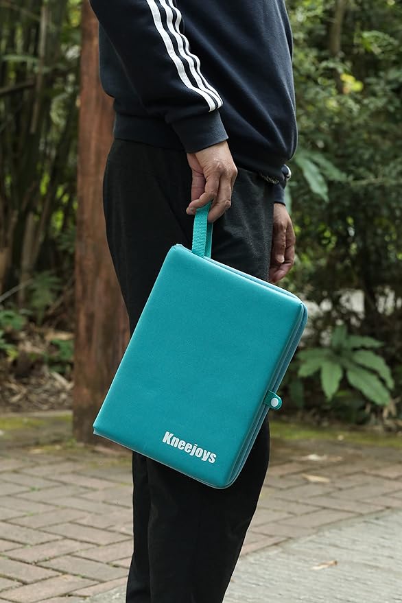 Kneeling Pad for Women & Men - Bath & Garden Kneeler, Knee Cushion for Baby Bathing & Yoga (Turquoise Blue)