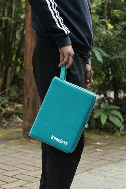 Kneeling Pad for Women & Men - Bath & Garden Kneeler, Knee Cushion for Baby Bathing & Yoga (Turquoise Blue)