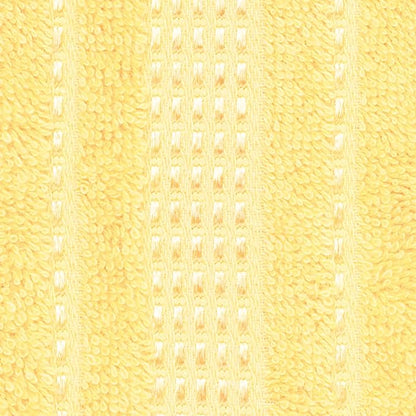 Melissa Linen, Fingertip Towels 4 Pack, 100% Turkish Cotton, Small Hand Towels for Body and Face, 12 x 18 in, Super Soft, Absorb Water, Quick Dry, (Light Yellow Fingertip Towels)
