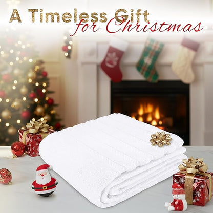 American Soft Linen 35x70 Jumbo Large Bath Towels, 600 GSM 100% Cotton Turkish Bath Sheet, Oversized Luxury Bath Towels for Bathroom Beach and Pool, White