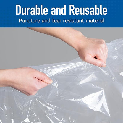 4 Pack Variety Vacuum Storage Bags for Comforters, Blankets & Clothes – Vacuum Sealed Compression Bags with Hand Pump – Space Saver Storage Bags for Bedding, Moving, Travel & Organization (2L & 2XL)
