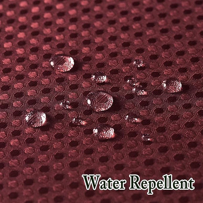 Gibelle Extra Long Shower Curtain 72x86, Waffle Weave Bathroom Shower Curtain with Snap-in Fabric Liner Set, No Hooks Needed, Hotel Style with Mesh Top Window, Burgundy