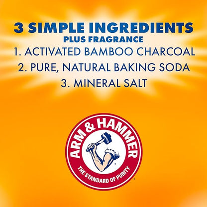 Arm & Hammer Essentials Disposable Moisture Absorber and Odor Eliminator Tub, Linen Fresh, 1 lb., 3-Pack, Attracts and Traps Excess Moisture, Ideal Closet Non-Electric Dehumidifier