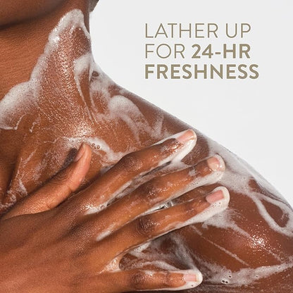 Native Body Wash Contains Naturally Derived Ingredients | For Women & Men, Sulfate, Paraben, & Dye Free Leaving Skin Soft and Hydrating | Sandalwood & Shea Butter 18 oz