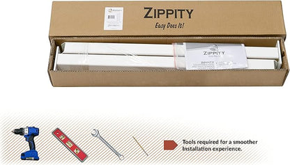 30in H x 4in L x 3.25in W (2 Posts) Surface Mount Posts for Zippity Vinyl Fence or Outdoor Shower Kit, Surface Mount Fence Panels, Picket Fence, or Outdoor Shower Enclosure to a Solid Surface, ZP19011