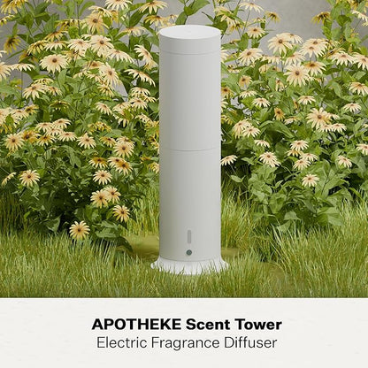 Apotheke Scent Tower Aromatherapy Diffuser Fragrance Refill, Charcoal (30 ml) - Long-Lasting Perfume-Grade Essential Oil for Clean & Fresh Home, Office, Hotel & Large Room