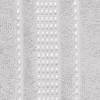 Melissa Linen, 2 Piece Hand Towel Set, 100% Turkish Cotton Face Hand Towels for Bathroom, 20 in x 35 in, Absorbent, Quick Dry, Durable and Soft, Spa and Hotel Quality, Grey