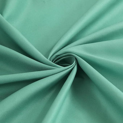 Stall Fabric Shower Curtain, Green Ombre Cloth Shower Curtains for Bathroom, Waterproof Bathroom Curtains, 54" W x 72" H