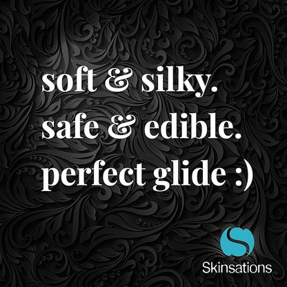 Skinsations - Massage Oil Kit (Set of 4) Natural Scents of Vanilla, Cinnamon, Lavender | Blend of Sweet Almond Oil, Fractionated Coconut Oil, Grapeseed Oil & Jojoba Oil, Travel Size